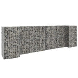 Vidaxl Gabion Planter H ve tvaru 260x40x80 cm