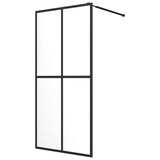 Vidaxl Walk -in Duschmauer 140x195 cm transparent temperéiert Glas