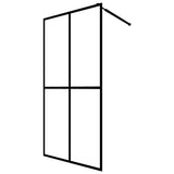 Vidaxl Walk -in dusjvegg 80x195 cm matte temperert glass