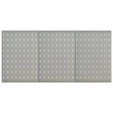 Vidaxl Hakepanel Wall -montert 3 stk 40x58 cm stål