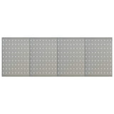 Vidaxl Gaartjenspanlelen Wall -4 szt. 40x58 cm stal