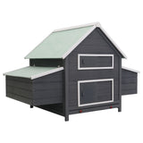 Vidaxl Chicken coop 157x97x110 cm wood gray