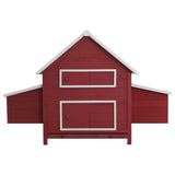 Vidaxl Chicken coop 157x97x110 cm wood red