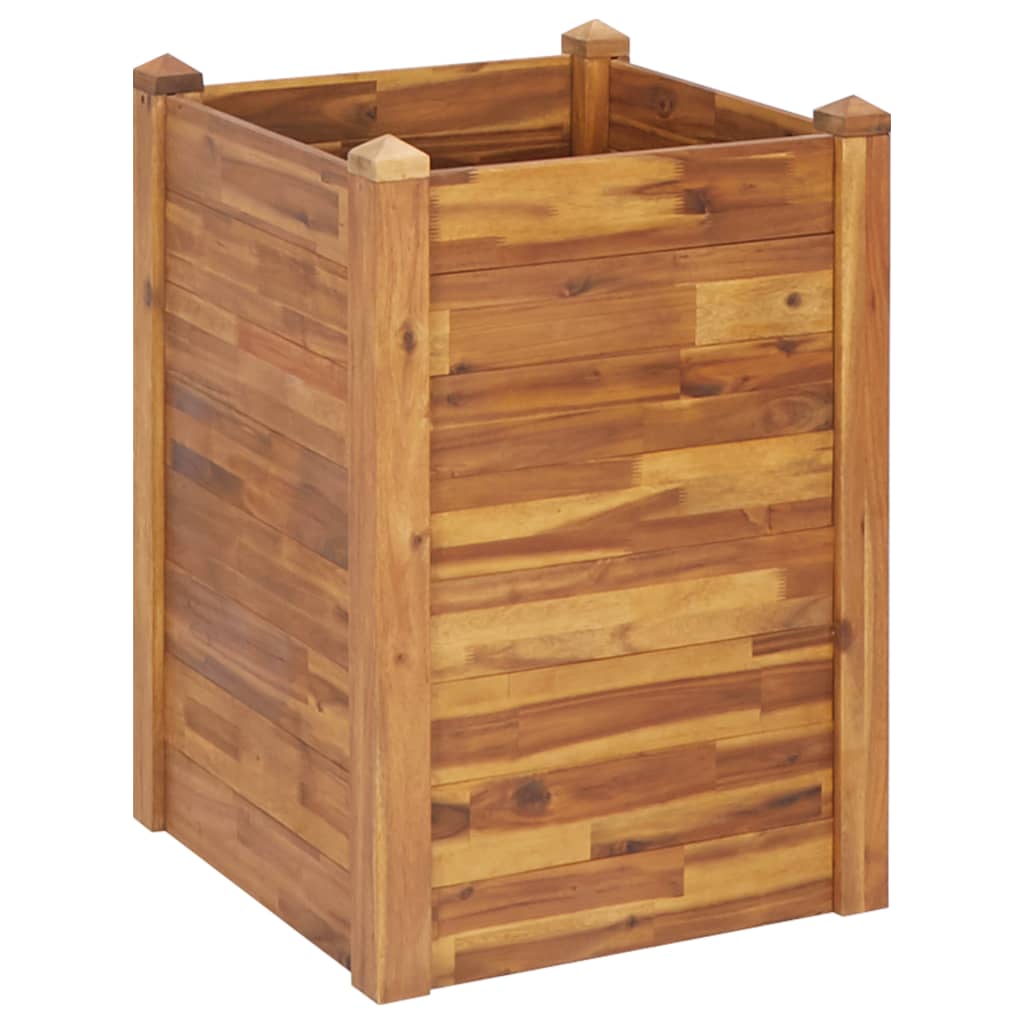 Vidaxl Planter surélevé 60x60x84 cm en bois d'acacia solide