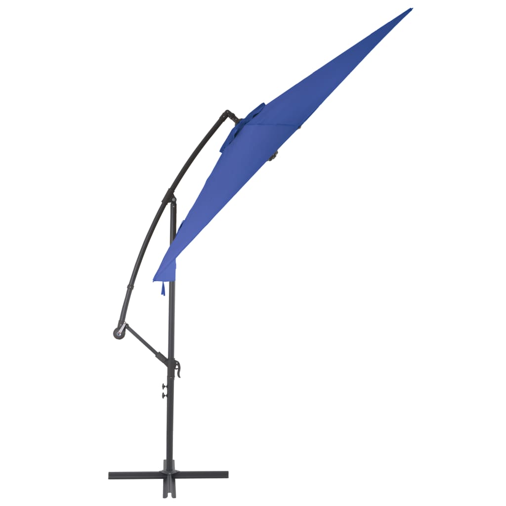 Vidaxl Floating parasol with aluminum pole 300 cm blue