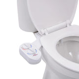 Vidaxl Bidet connection for toilet seat hot cold water single mouthpiece