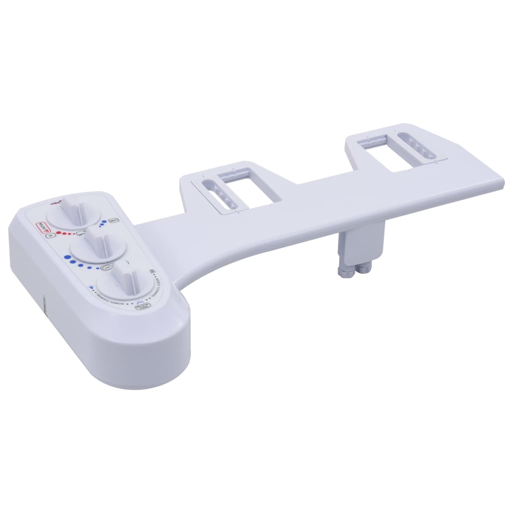 Connexion vidaxl bidet pour siège de toilette avec buse double