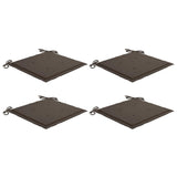 Vidaxl Garden stol blazine 4 PCS 40x40x3 cm Oxford Fabric Taupe