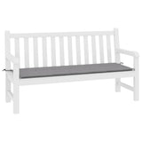 Vidaxl Garden Bench Poduszka 200x50x3 Cm Oxford Fabric Grey