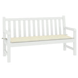 VidaXL Garden bench cushion 200x50x3 cm Oxford fabric crème -colored