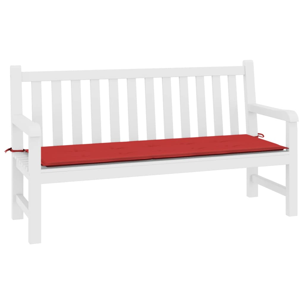 Vidaxl Garden bench cushion 200x50x3 cm Oxford fabric red