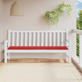 Vidaxl Garden bench cushion 200x50x3 cm Oxford fabric red