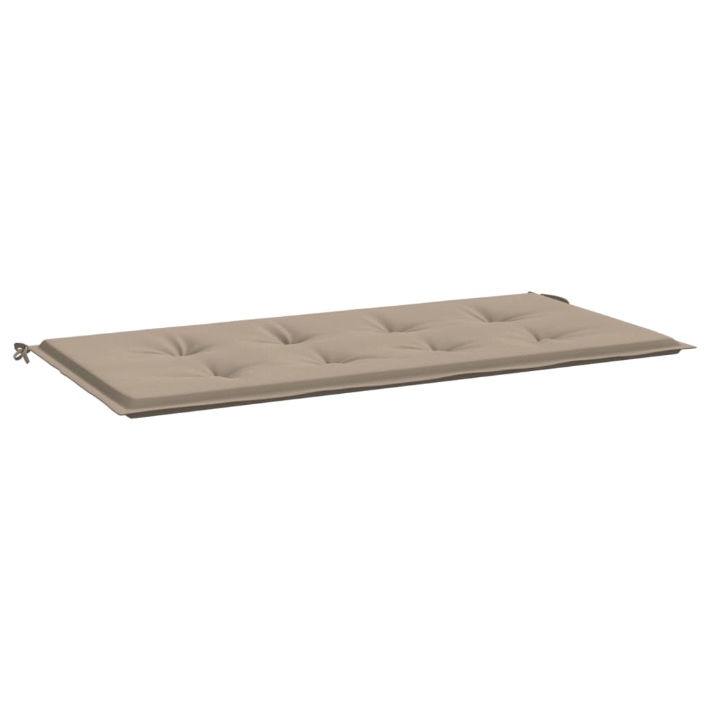 Vidaxl Garden Bench Pushion 100x50x3 cm Oxford Fabric Taupe