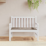 Vidaxl Garden Bench Pushion 100x50x3 cm Oxford Fabric Taupe