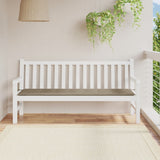 Vidaxl Garden Bench Pushion 180x50x3 cm Oxford Fabric Taupe