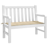 Vidaxl Garden Bench Kissen 120x50x3 cm Oxford Stoff Beige