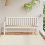 VIDAXL Garden Bench Blaža 180x50x3 cm Oxford Fabric Beige