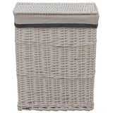 Vidaxl Laundry Basket Willows White