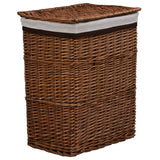 Vidaxl Laundry Basket Willows Brown