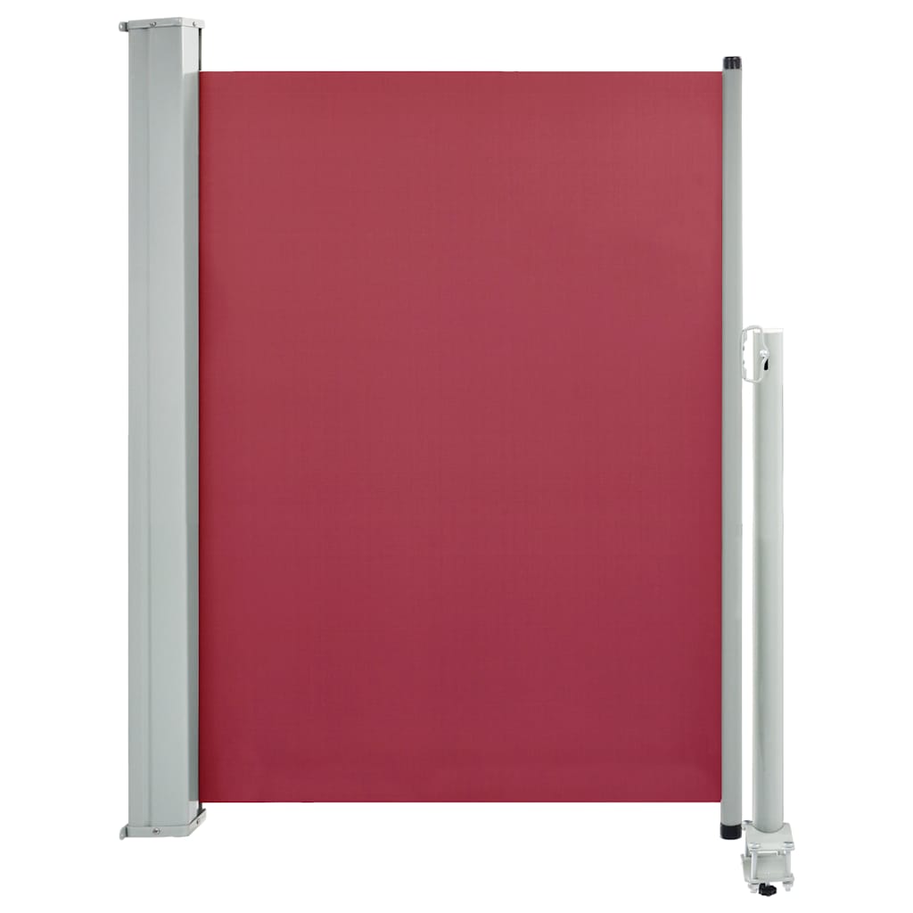 Écran de jardin vidaxl extensible 100x300 cm rouge