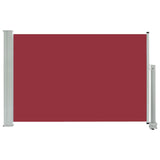 Vidaxl Garden Screen Extendable 60x300 cm röd