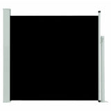 VidaXL Garden screen Extendable 170x300 cm Black