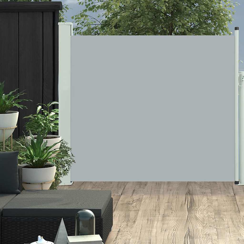 VidaXL Garden screen Extendable 100x300 cm Gray