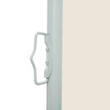 VidaXL Garden screen Extendable 100x500 cm cream