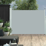 Vidaxl Garden Screen Extendable 100x500 cm grå