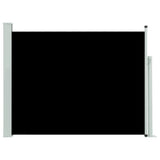 VidaXL Garden screen Extendable 140x500 cm Black