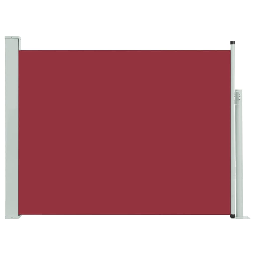 VidaXL Garden screen Extendable 140x500 cm Red