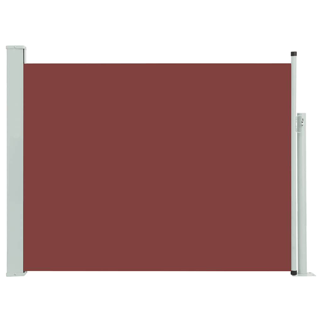 Vidaxl Garden Screen Extendable 140x500 cm Brown