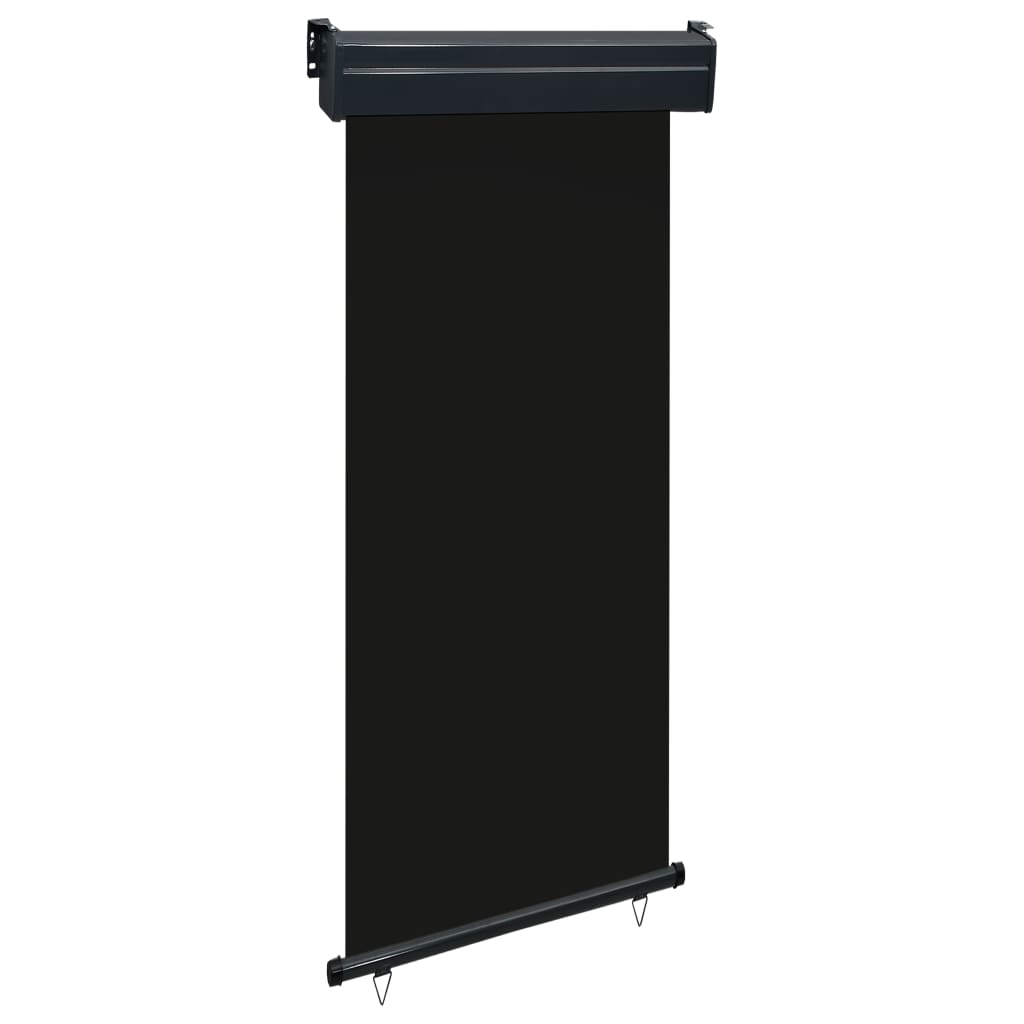 Vidaxl Balkon Bildschirm 85x250 cm schwarz