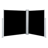 Parabrisas Vidaxl extensible 140x600 cm negro