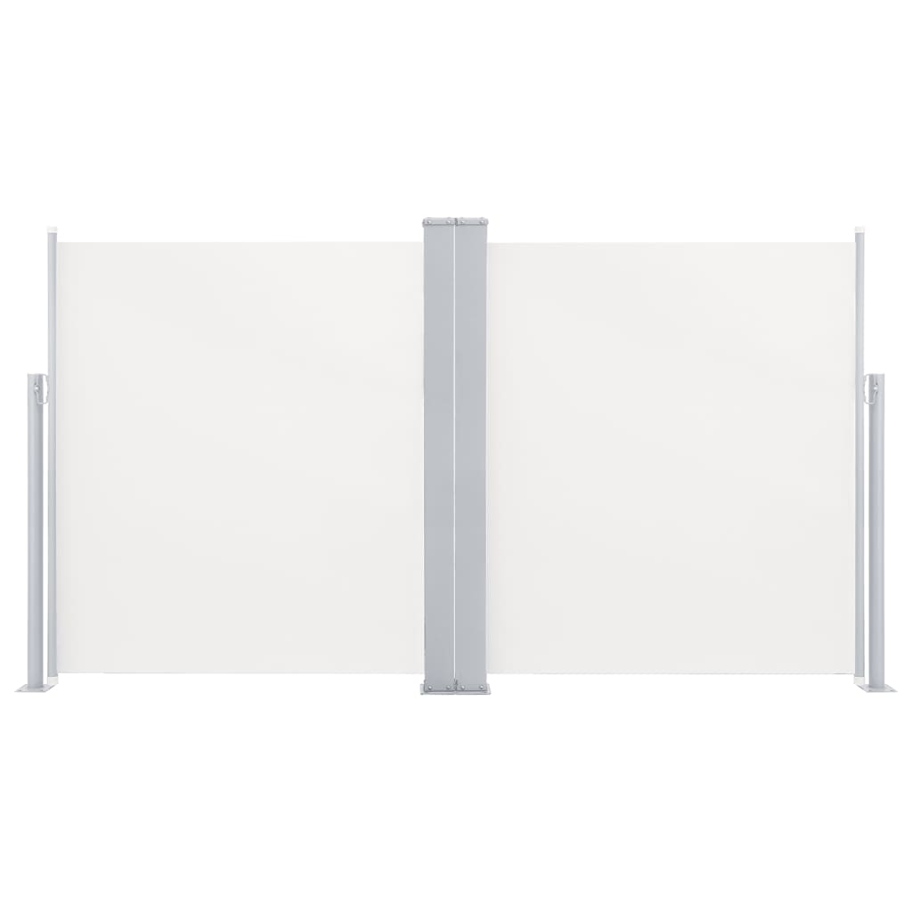 Bidaxl Garden Screen Extendable Double 170x600 CM Cream