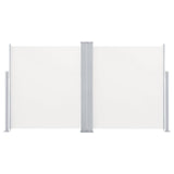 Bidaxl Garden Screen Extendable Double 170x600 CM Cream