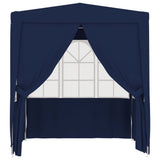 Vidaxl Party tent with side walls Professional 90 g m² 2x2 m blue