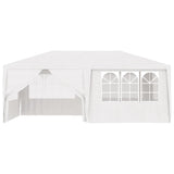 Tienda de fiesta Vidaxl con paredes laterales Professional 90 g m² 4x6 m blanco