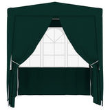 Vidaxl Party tent with side walls Professional 90 g m² 2.5x2.5 m green