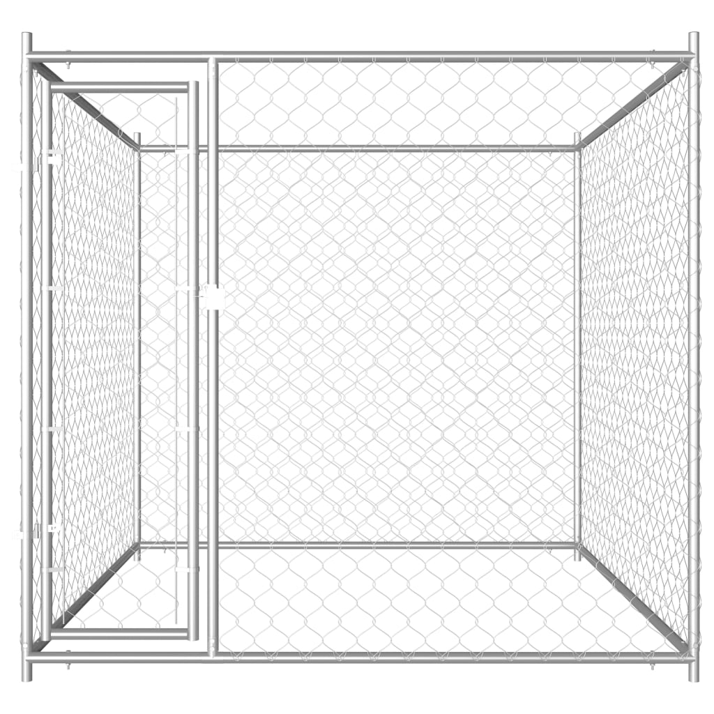 VidaXL dog kennel for outside 193x193x185 cm