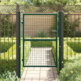 Vidaxl Port 100x125 cm en acier vert