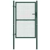 Vidaxl Port 100x175 cm en acier vert