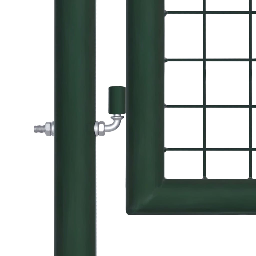 Vidaxl Port 100x175 cm en acier vert