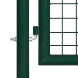 Vidaxl port 100x175 cm steel green