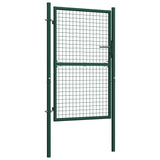 Vidaxl Port 100x200 cm en acier vert