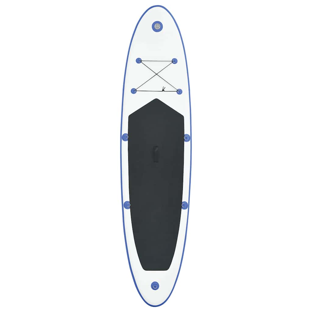 Vidaxl stand up paddleboard Set gonflable bleu et blanc