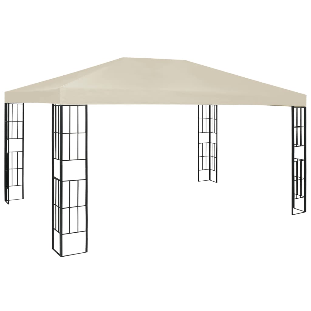 Vidaxl arbor 3x4 m crème