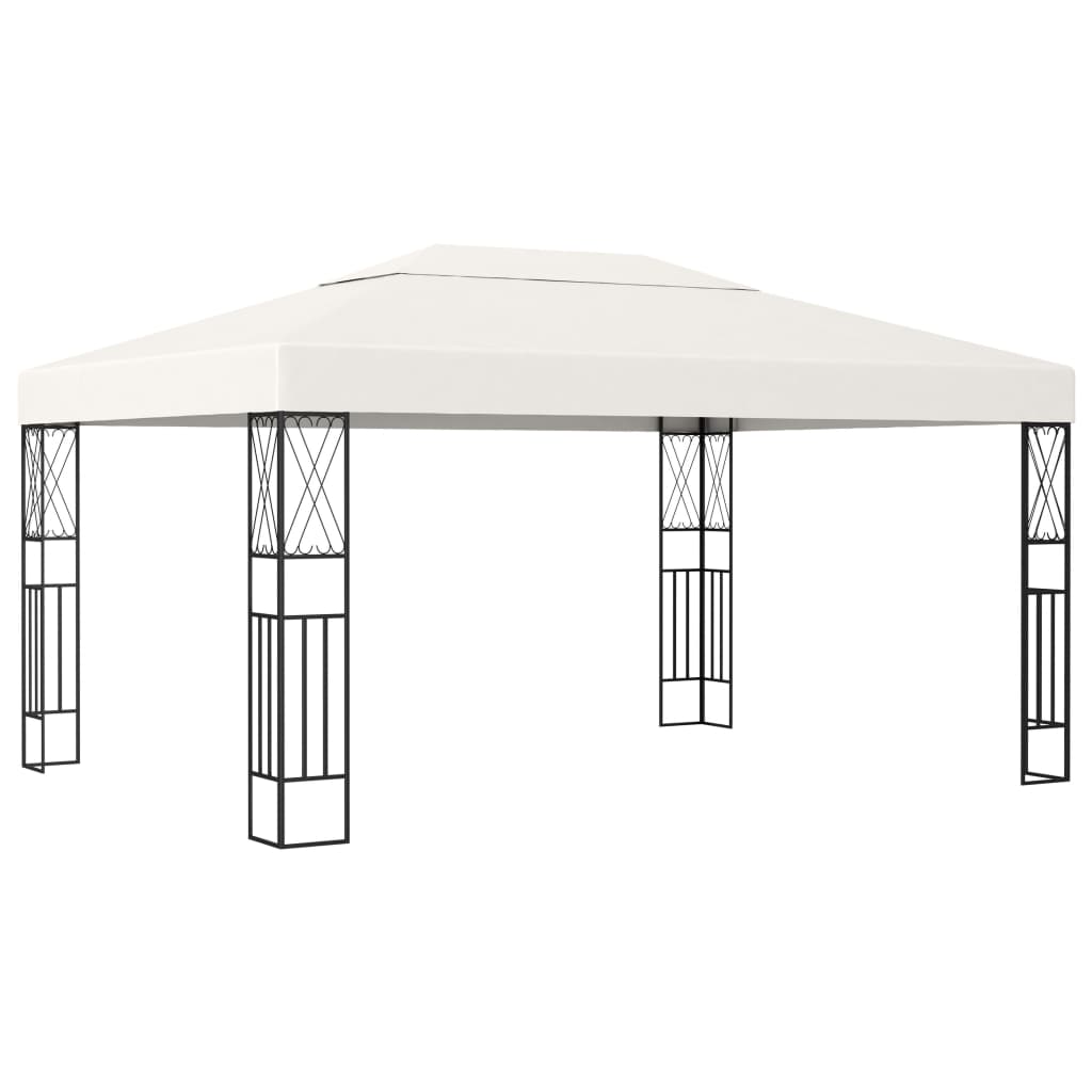 Vidaxl arbor 3x4 m prachová crème