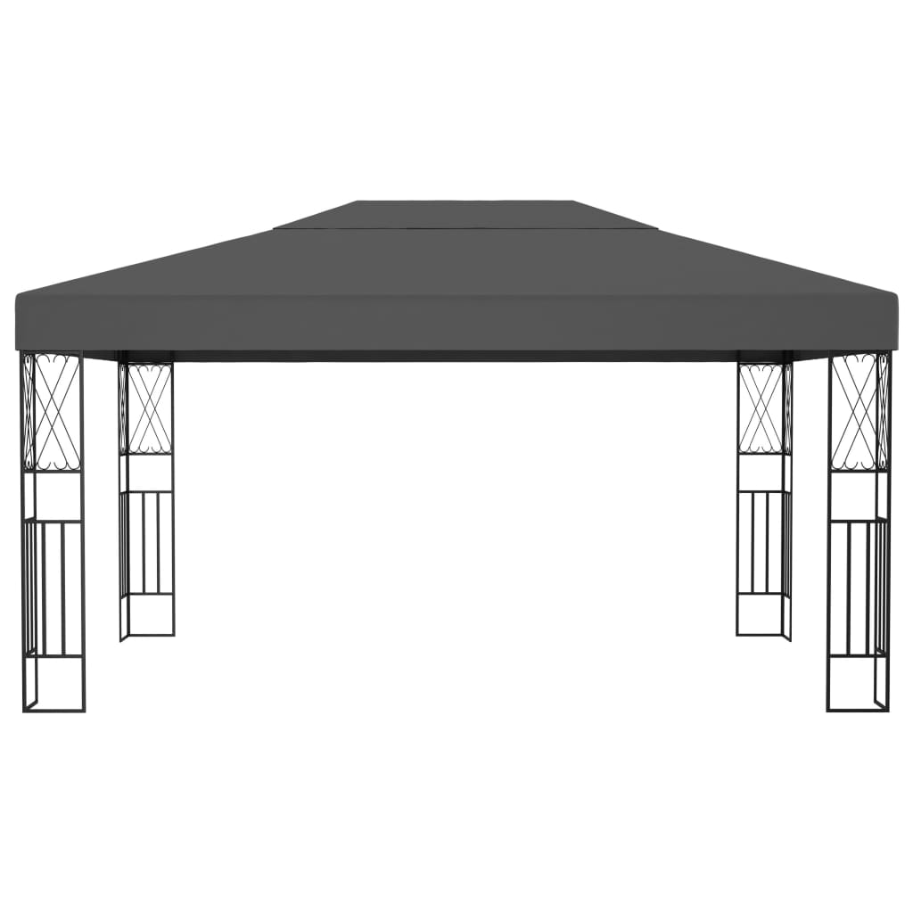 Vidaxl Arbor 3x4 M støv Anthracite