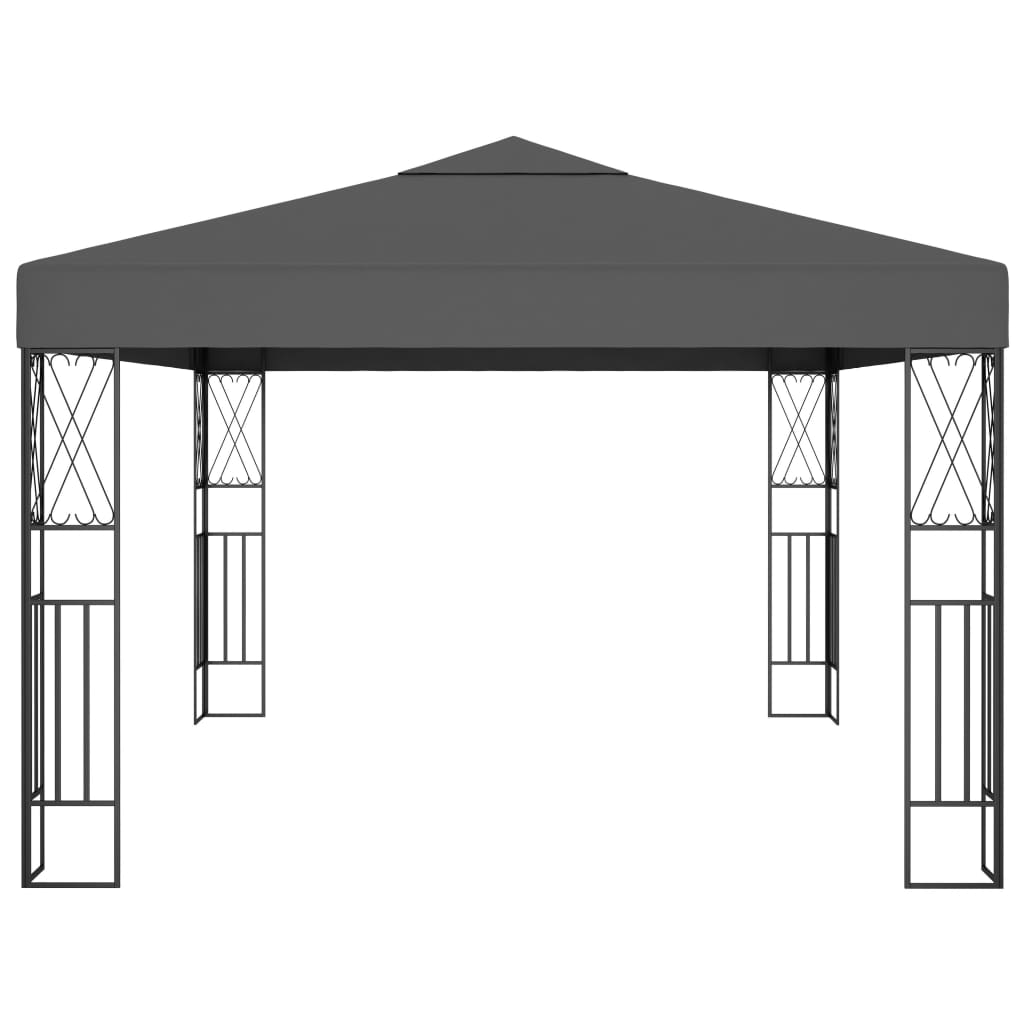 Vidaxl Arbor 3x4 m antracyt pyłu